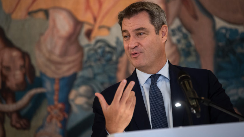 Ministerpräsident Dr. Markus Söder, MdL, hält die Festrede.